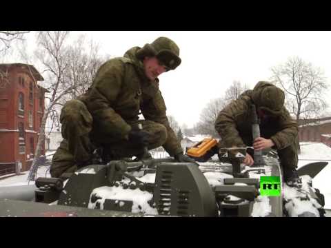 شاهد تدريبات لمنظومات إس 400 للدفاع الجوي في غرب روسيا