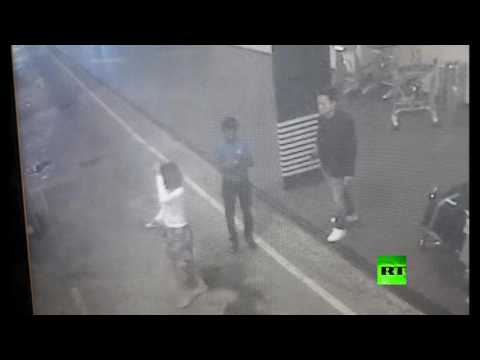 شاهد كاميرات المراقبة ترصد قاتلة شقيق الزعيم الكروي