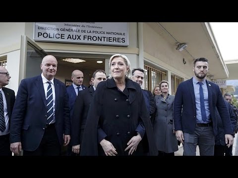 بالفيديو ماريان لوبان تتصدر الانتخابات الرئاسية في فرنسا