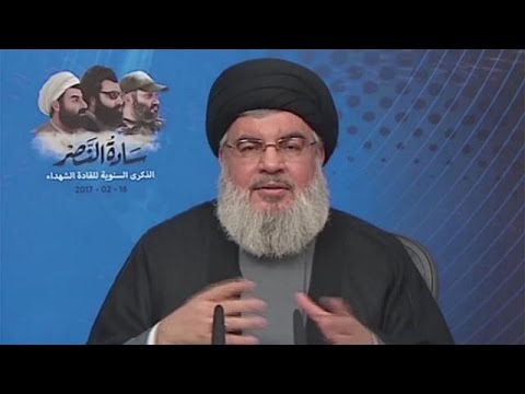 شاهد  نصر الله يتوعد علنًا بضرب مفاعل ديمونة