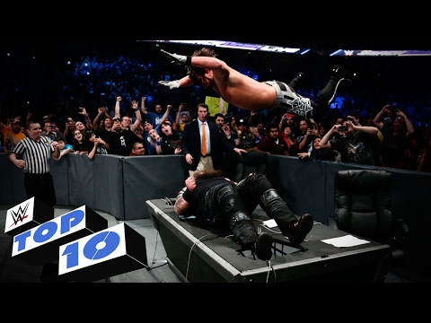 بالفيديو أجمل 10 سماك داون في عروض wwe
