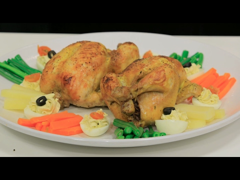 شاهد طريقة عمل دجاج محشي