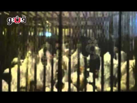 بديع يهتف رابعة رمز الصمود من داخل القفص