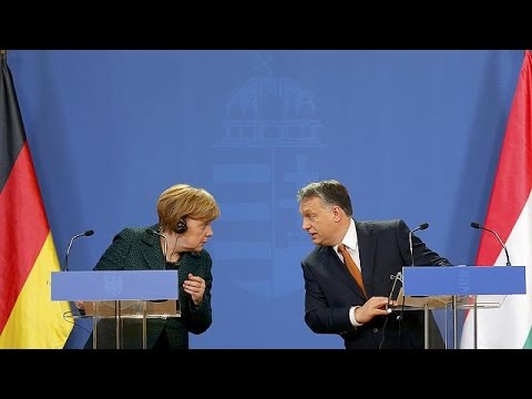 ميركل وأوربان لا يتفقان على مفاهيم الديمقراطية والليبرالية