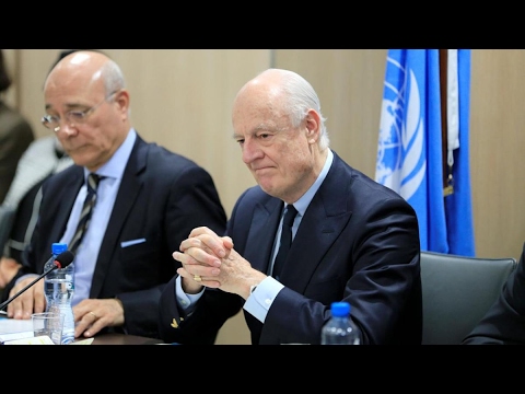 شاهد دي مستورا يعلن عن موعد جديد لمحادثات أستانة