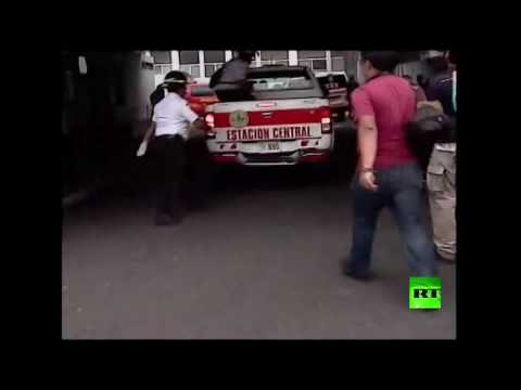 لقطات مرعبة لحريق في ملجأ الأطفال