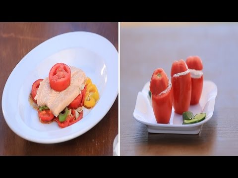 شاهد طريقة إعداد سمك سلمون مسلوق