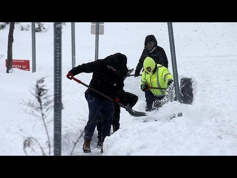 شاهد عاصفة ستيلا الثلجية تضرب شمال شرق أميركا