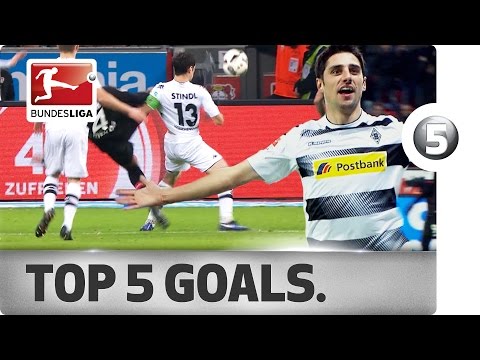 شاهد أفضل 5 أهداف لنجم بوروسيا مونشنغلادباخ