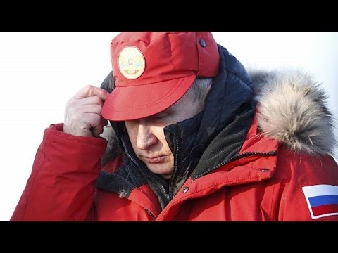 شاهد سباق وتنافس على مقدرات القطب الشمالي