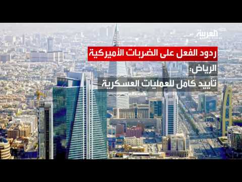 ردود الفعل على الغارات الأميركية