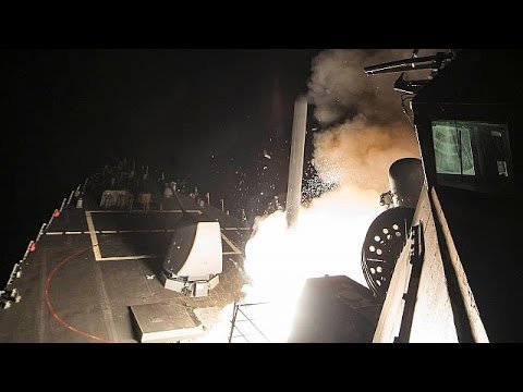 شاهد واشنطن تستهدف سورية بـ59 صاروخًا من طراز توماهوك