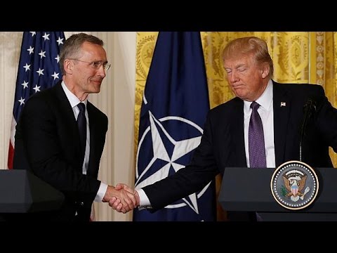 شاهد دونالد ترامب يؤكد أن الناتو لم يعف عنه الزمن