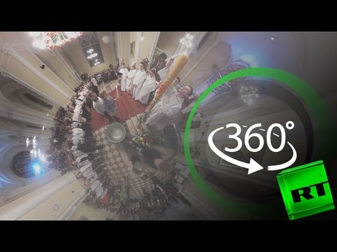 شاهد روسيا تحتفل بعيد الفصح المجيد