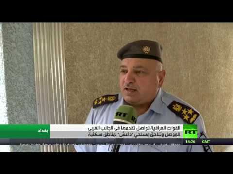 شاهد تواصل العمليات العسكرية غرب الموصل