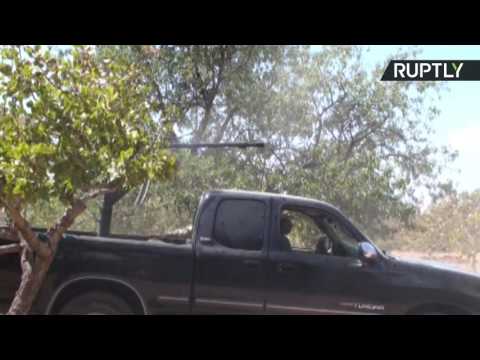 شاهد الجيش السوري يدخل بلدة طيبة الإمام شمال حماة