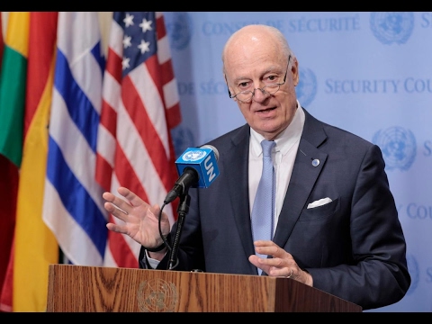 شاهد دي ميستورا يجتمع مع الروس بشأن سورية الاثنين