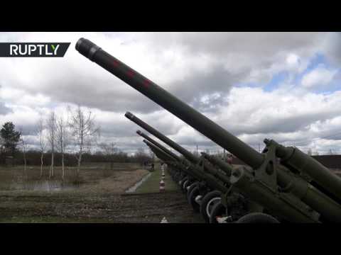 شاهد القوات الروسية للاحتفالات بعيد النصر على النازية