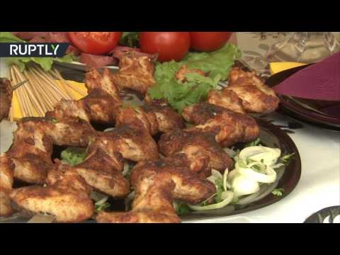 شاهد مهرجان اللحوم المشوية في العاصمة الشيشانية