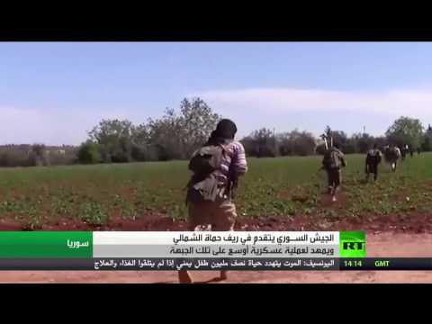 بالفيديو الجيش السوري يتقدم في ريف حماة الشمالي