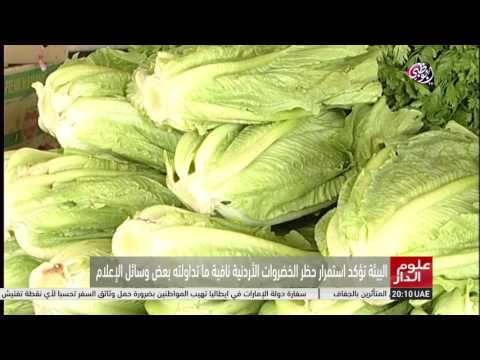 شاهد استمرار حظر الخضروات الأردنية