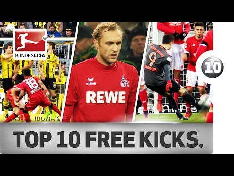 أفضل 10 أهداف من ضربات حرة في البوندزليغا
