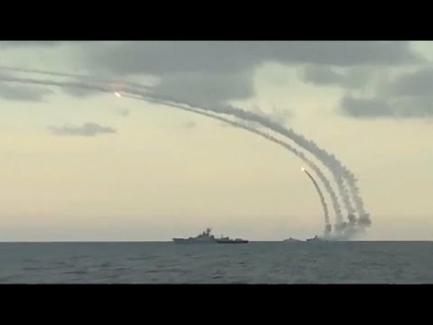 روسيا تطلق صواريخ على مواقع تنظيم داعش