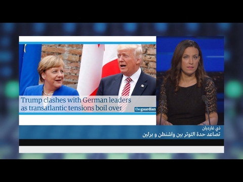 العلاقات الأميركية  الألمانية على المحك