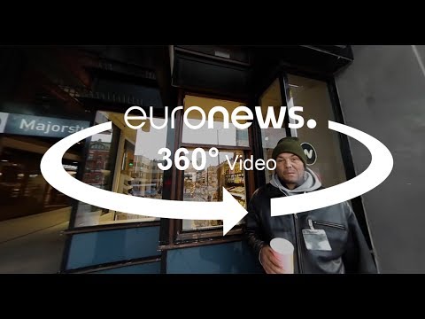 فيديو 360 درجة يرصد صورة عامل شارع روماني