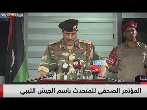 شاهد الجيش الليبي يحمل الاستخبارات القطرية إرسال مسلحي داعش