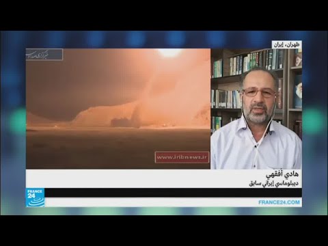 إطلاق صواريخ إيرانية على مواقع متطرفة