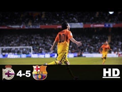 شاهد أجن مباراة في تاريخ برشلونة وميسي ينقذ الموقف