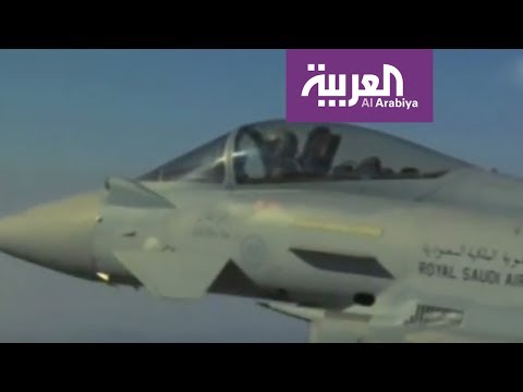 شاهد غارات للتحالف على مواقع الميليشيات في محيط صنعاء