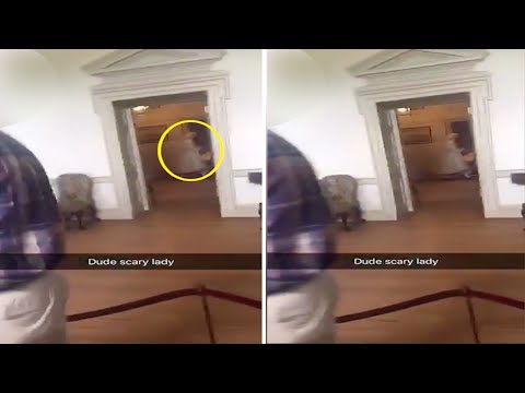 شبح خادمة يظهر في قصر مسكون