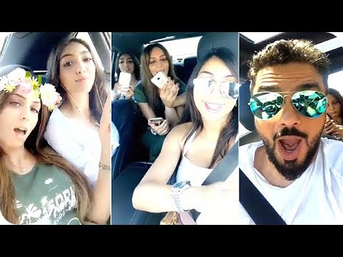 دنيا بطمة في طريقها إلى مدينة تطوان