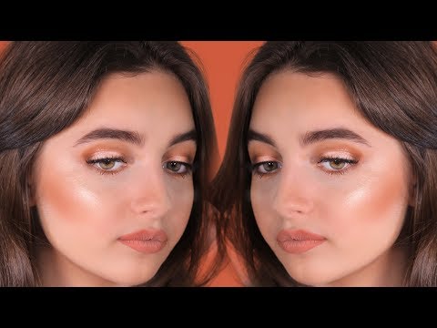 شاهد طريقة عمل مكياج ذهبي للصيف