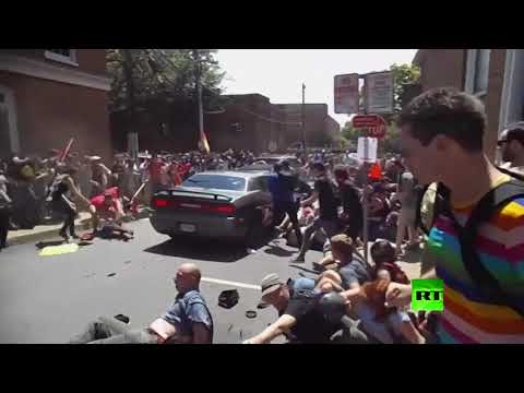 شاهد لحظة عملية دهس في ولاية فرجينيا الأميركية