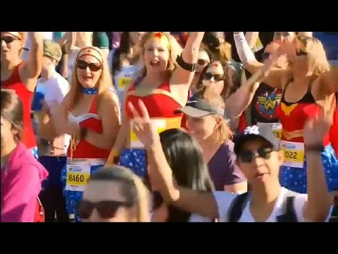 شاهد انطلاق السباق الخيري السنوي سيتي تو سيرف في سيدني