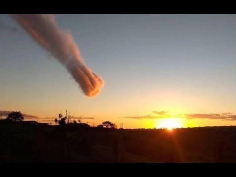 سحابة على شكل قبضة يد تثير خوف البرازيليين