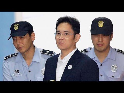 شاهد الحكم على وريث سامسونغ بالسجن 5 سنوات