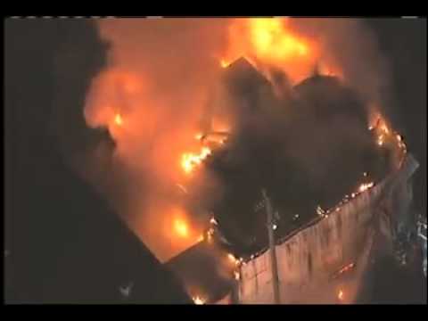 لقطات من حرق المعهد الإسلامى في ولاية تكساس