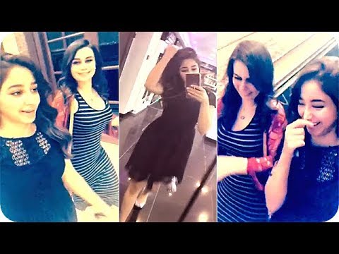 أسيل عمران خلال جلسة تجميل في أحد الصالونات