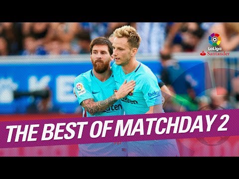 شاهد أفضل أهداف الجولة الثانية في الدوري الإسباني