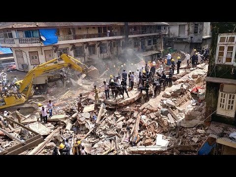 وفاة شخصين في انهيار مبنى في الهند