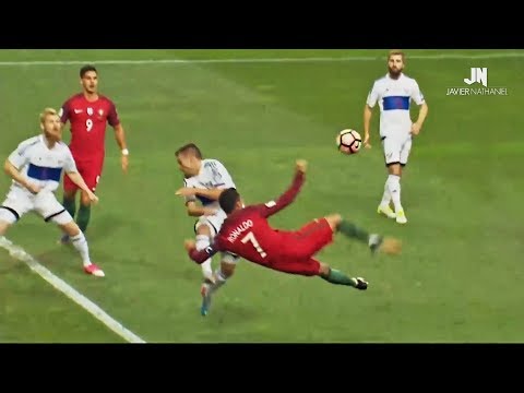 شاهد 5 أهداف أكروباتية في مسيرة البرتغالي كريستيانو رونالدو