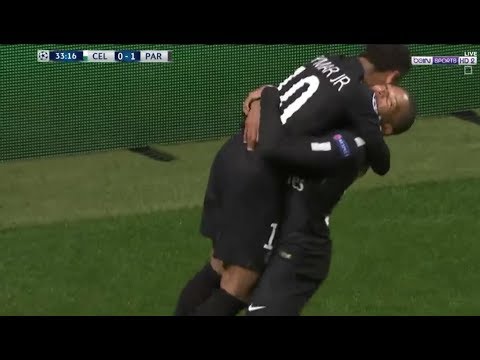 شاهد أهداف مباراة باريس سان جيرمان وسليتيك 50