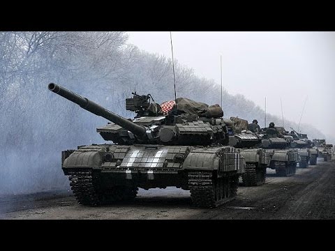 معارك طاحنة شرق أوكرانيا بين الجيش والانفصاليين