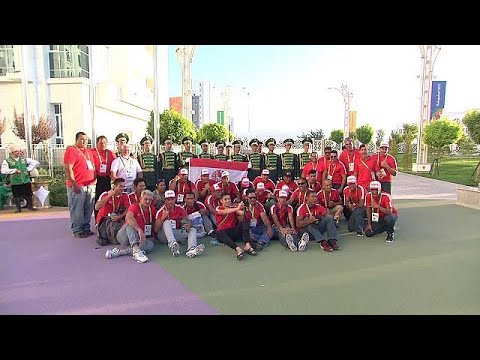 شاهد افتتاح الدورة الخامسة لألعاب الصالات والفنون القتالية