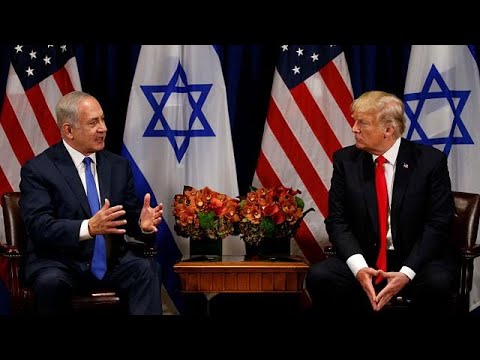 شاهد ترامب يؤكد على أهمية عملية السلام بحضور نتنياهو