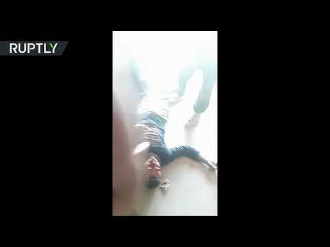 شاهد مقطع مصوّر جديد لجندي روسي ينقذ زميله من الجيش السوري